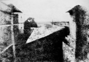 View from the Window at Le Gras, 1826–27 (manually enhanced version)
