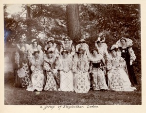 A group of Elizabethan Ladies